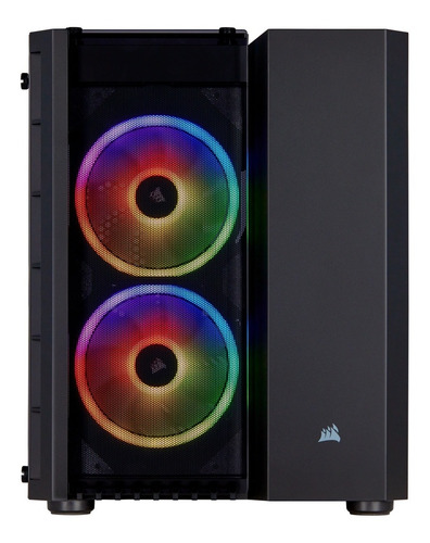 Imagen 3 de 10 de Gabinete Corsair Crystal 280x Rgb Black Micro Atx