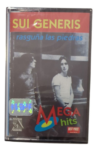 Cassette Sui Generis Rasguña Las Piedras Supercultura Estándar