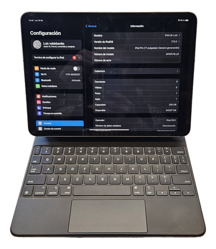iPad Pro 11  Wi-fi + Cellular 256gb 3ª Gen + Magic Keyboard
