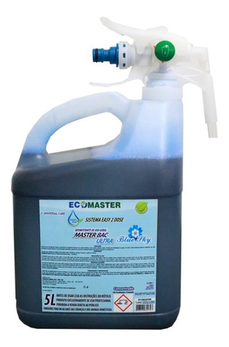Easy 2 Dose Master Bac Ultra Blue Sky 5 Lts - Ecomaster