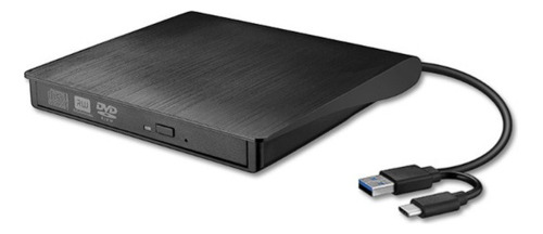 Lector Y Grabador De Dvd Cd Externa Quemador,usb 3.0+type C