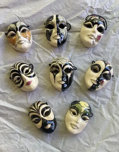 Yu Feng Paquete De 2 Máscaras Venecianas De Cosplay Para Par | Meses sin interés Yu Feng Paquete De 2 Máscaras Venecianas De Cosplay Para Par | Meses sin interés