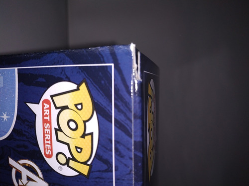 Funko Pop Art Series Infinity Saga Captain America 46 Blue (Usado)