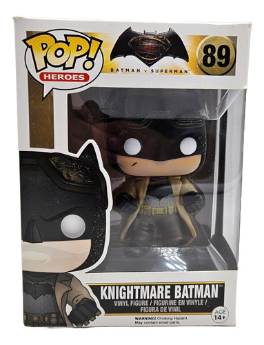 ### Funko Pop Dc Heroes Bvs Knightmare Batman 89 ###