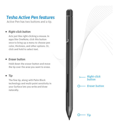 Pen De Lápiz Óptico Para Dispositivos Con Pantalla Táctil A