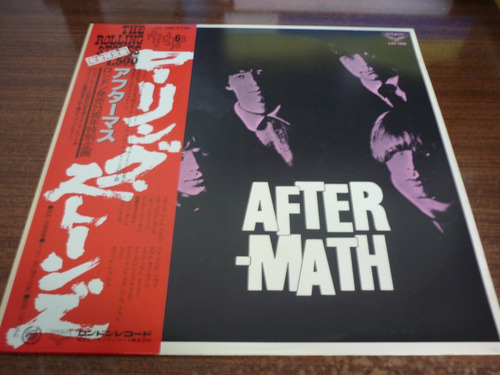 Rolling Stones After Math Vinilo Japones Con Obi