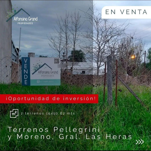 Excelentes Terrenos En Venta En El Centro De Gral. Las Heras