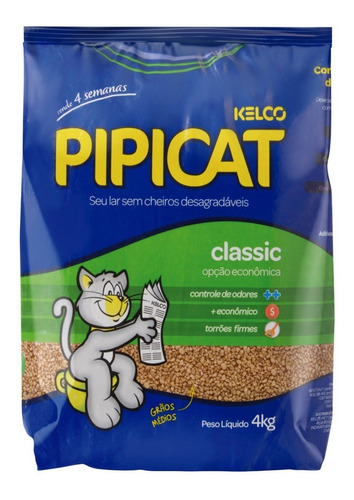 Piedra Sanitaria Aglomerante Pipicat 4 Kg / Mundo Mascota