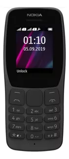 Nokia 110 (2019) Dual SIM 32 MB negro 32 MB RAM