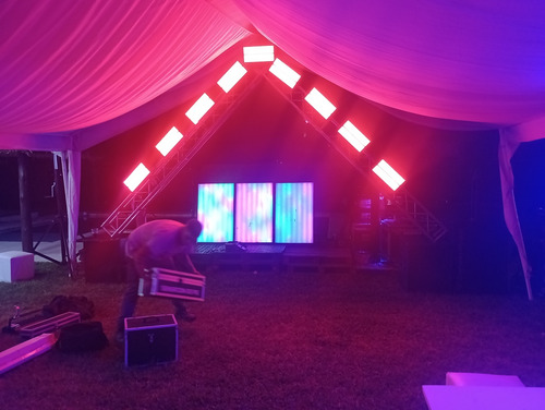 Alquiler Pantallas Led/pistas De Baile/telon/cabinas