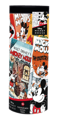 Puzzle 1000 Piezas 4 Mod. Mickey Vintage 1