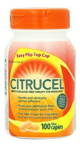 Fibra En Cápsula - Citrucel Citrucel Con Caplets Smartfiber