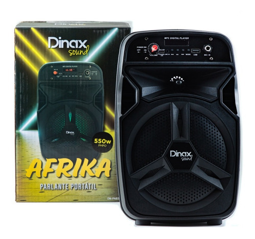 Parlante Portatil Bluetooth Inalambrico Dinax Afrika Audio