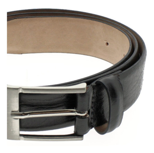 Cinturón Fasolo para hombre, F-014, café 01, color negro, talla 90
