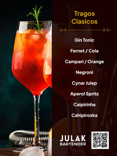 Imagen 9 de 12 de Barra Movil /barra Para Eventos / Bartender / Tragos