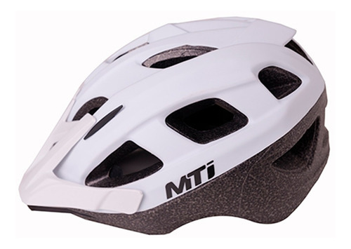 Casco Bicicleta Mtb Ciclismo Mti Street 5 Liviano Comodo Color Blanco Talle M