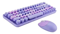 Comprar Teclado Juego Teclas Morado Dpi Mouse Teclado Ratón Teclado