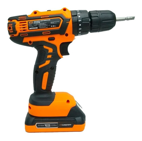 Taladro percutor atornillador inalámbrico de 10mm Lüsqtoff ATL18-8B 18V + accesorio 220V