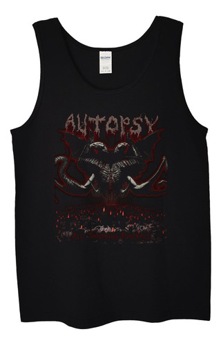 Polera Musculosa Autopsy All Tomorrows Fun Metal Abominatron