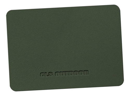 Mantel Individual De Pu, Tapete De Mesa, Verde 27,5cmx19cm