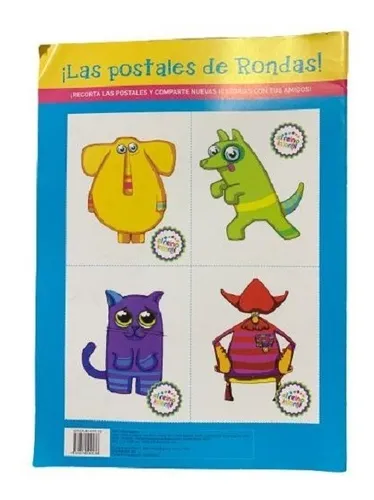 Libro Para Pintar Rondas - Para Jugar Y Colorear