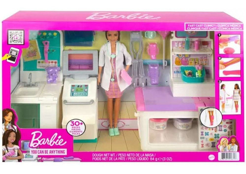 Barbie Profissoes Clinica Medica 30pç Gtn61 - Mattel