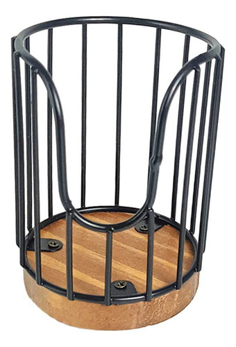 5 Cesta Con Soporte Para Filtro De Café, Funda De Hierro