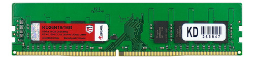 Memória Ram Desktop Ddr4 16gb 2666mhz Keepdata Kd26n19/16g