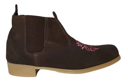 Botas Cano Curto Couro Feminina MercadoLivre