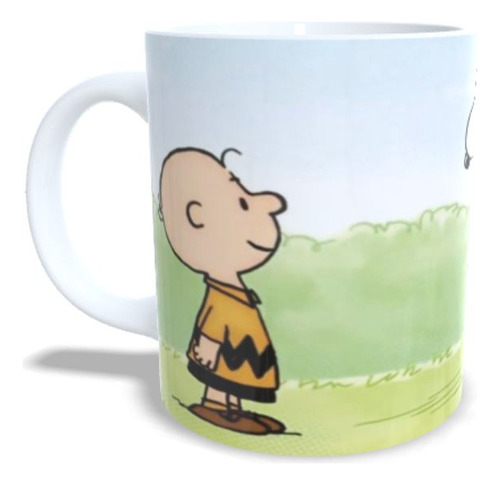 Caneca Snoopy E Charlie Brown Peanuts Decoração Crianças