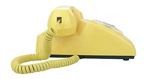 Teléfono Fijo Vintage Con Dial Rotatorio, Manos Libres -