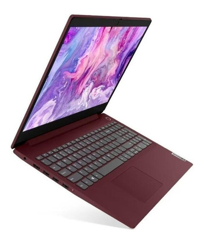 Imagen 2 de 2 de Laptop Lenovo IdeaPad 15IML05 cherry red 15.6", Intel Core i3 10110U 8GB de RAM 1TB HDD, Intel UHD Graphics 620 1366x768px Windows 10 Home