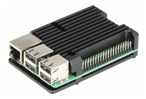 Case De Metal Aluminio Para Raspberry Pi 3 3b 3b+ No Full