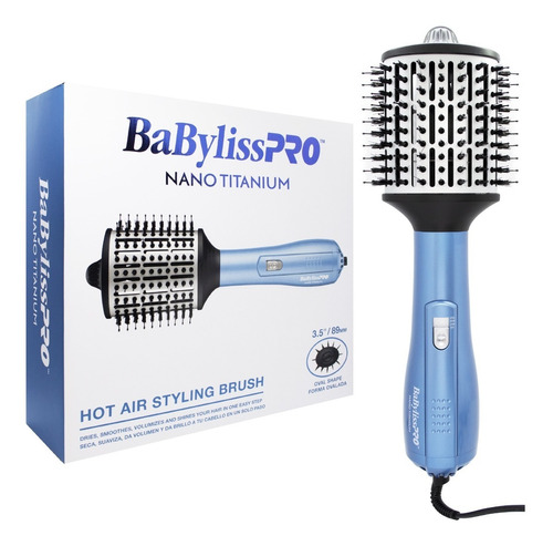 Babyliss Titanium Cepillo Secador Voluminizador 89mm 6c