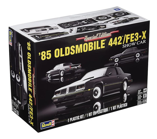25 85 Oldsmobile 442 Fe3 X Show Car Kit Modelo Plástico