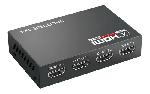 Splitter Hdmi 1x4 Hd 4k Conecta Hasta 4 Tv Lince | Cuotas sin interés