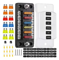 Comprar Caja De Fusibles De 2 Fusibles De 6 Vías Con Bus Negativo, A