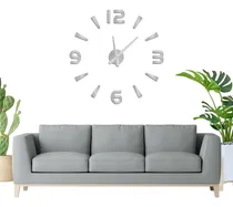Comprar Reloj Rayas Y Números 3d Diy Utilisimo Pared Sala Grande