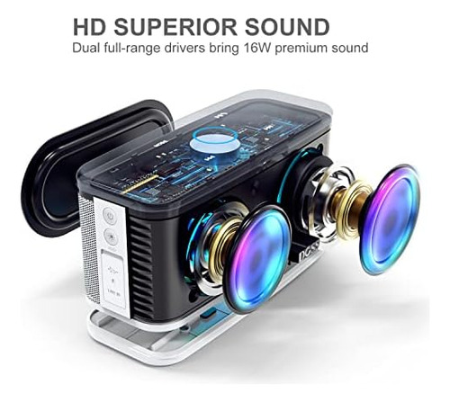 Doss Soundbox Plus: Altavoz Bluetooth Portátil Hd