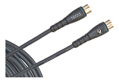 Cable P/midi 6m Conectores Chapados Oro Planet Wave Pw-md-20