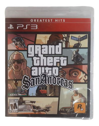 Grand Theft Auto San Andreas Greatest Hits Ps3 Físico Nuevo