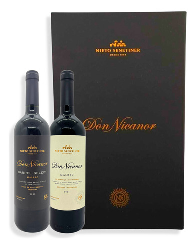 Don Nicanor Malbec Barrel Select + Clásico 750ml C/estuche