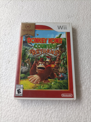 Juego De Nintendo Wii Donkey Kong Country Returns