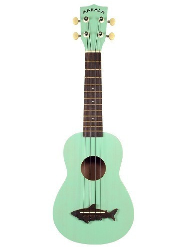 Cuatro Ukulele Soprano Tiburon Kala Makala Verde