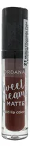 Comprar Sweet Cream Matte Liquid Jordana Lip Color Color 21 Molten Chocolate Cake