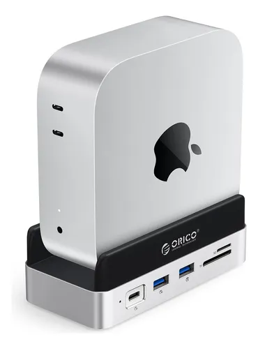 Concentrador Orico 9 En 1 De Aluminio Para Mac Mini M4 Con S