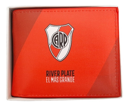 Imagen 7 de 8 de Billetera Pu River Plate Oficial Tarjetero Regalo Millonario
