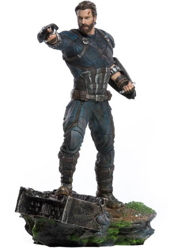 Capitán América 1/10 Bds Avengers Infinity War Iron Studios