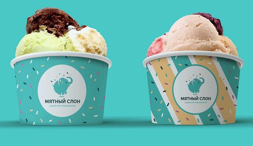 500 Pote Papel Branco Biodegradavel Sorvete E Açaí 250 Ml