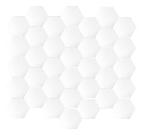 Adhesivos Hexagonales Para Pared Con Efecto Espejo, 36 Unida